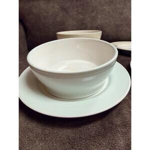 Michael Graves Salad Plates And BOWLS OAK LEAF 8.25" Discontinued Set Of 7